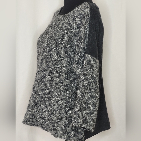 Eileen Fisher The Fisher Project Mixed-Media Sweater - S - Picture 3 of 11